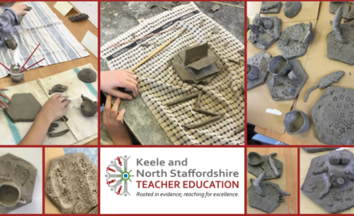 Image of KNSTE, Seabridge Primary School and Blackfriars Academy use clay to encourage teachers to ‘release their superpowers’.